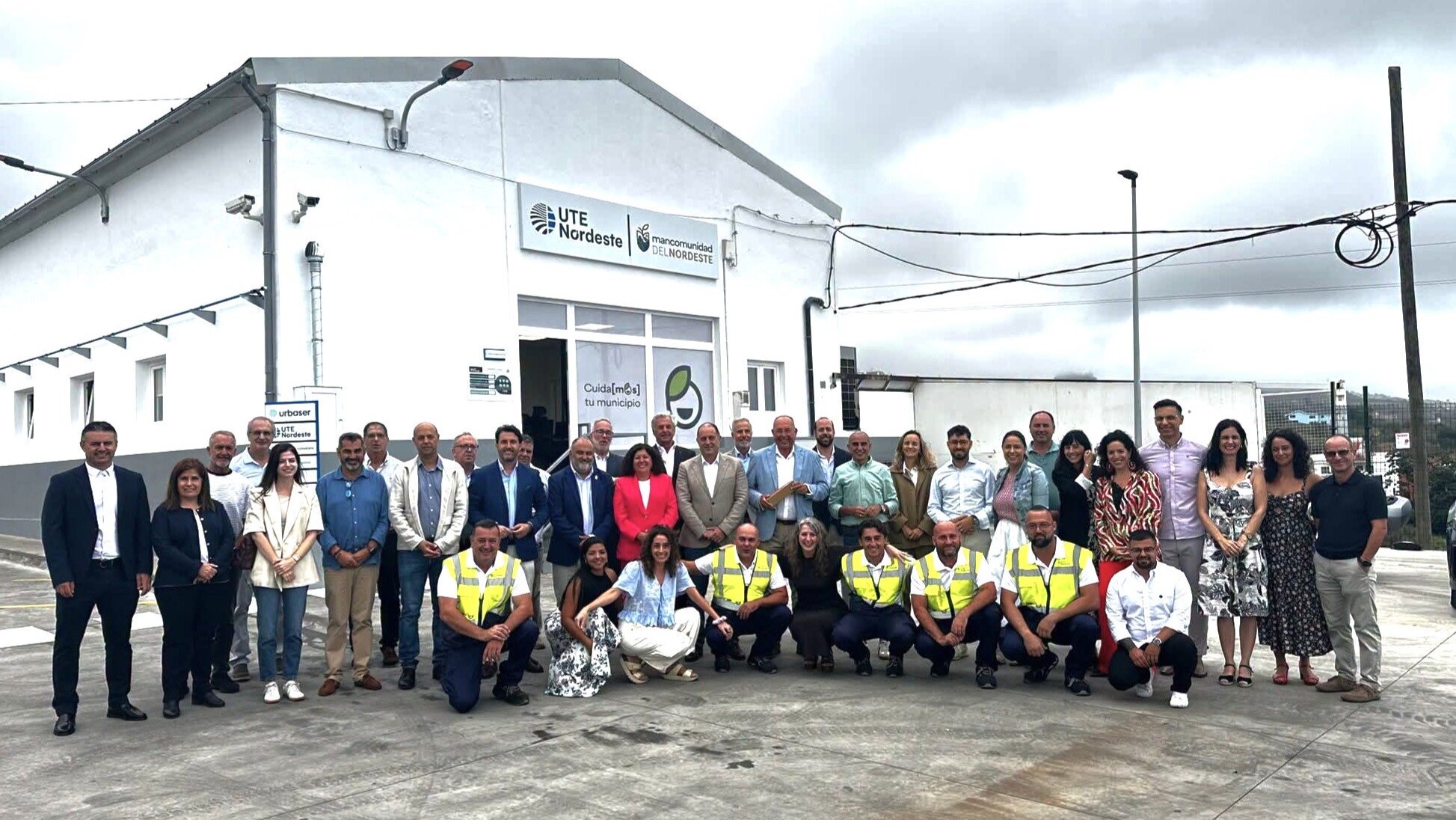 Nuevas instalaciones centrales de la UTE Mancomunidad del Nordeste en Tacoronte