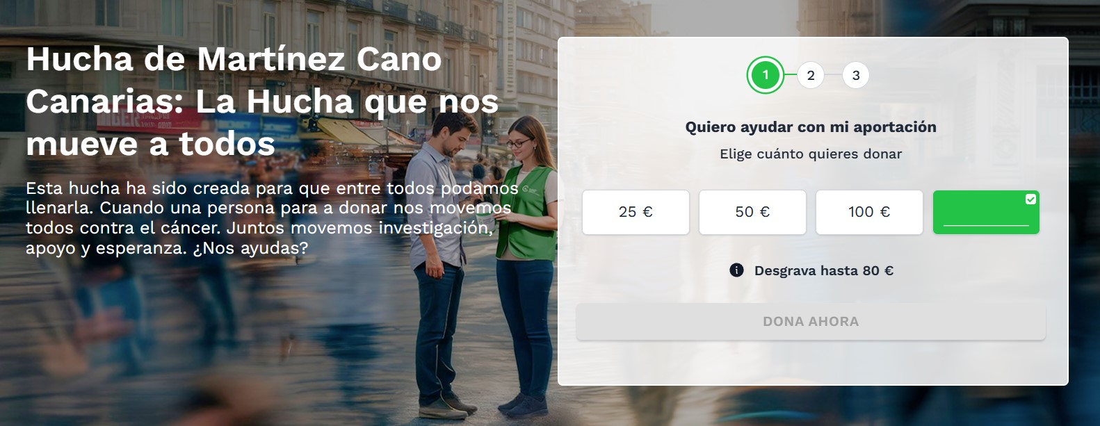 Nos sumamos a la campaña “Cuando paras, nos movemos contra el cáncer” de la AECC